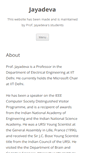 Mobile Screenshot of jayadeva.net